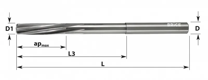 Твердосплавные развертки RCL-H7