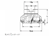 Насадные фрезы SMSE13